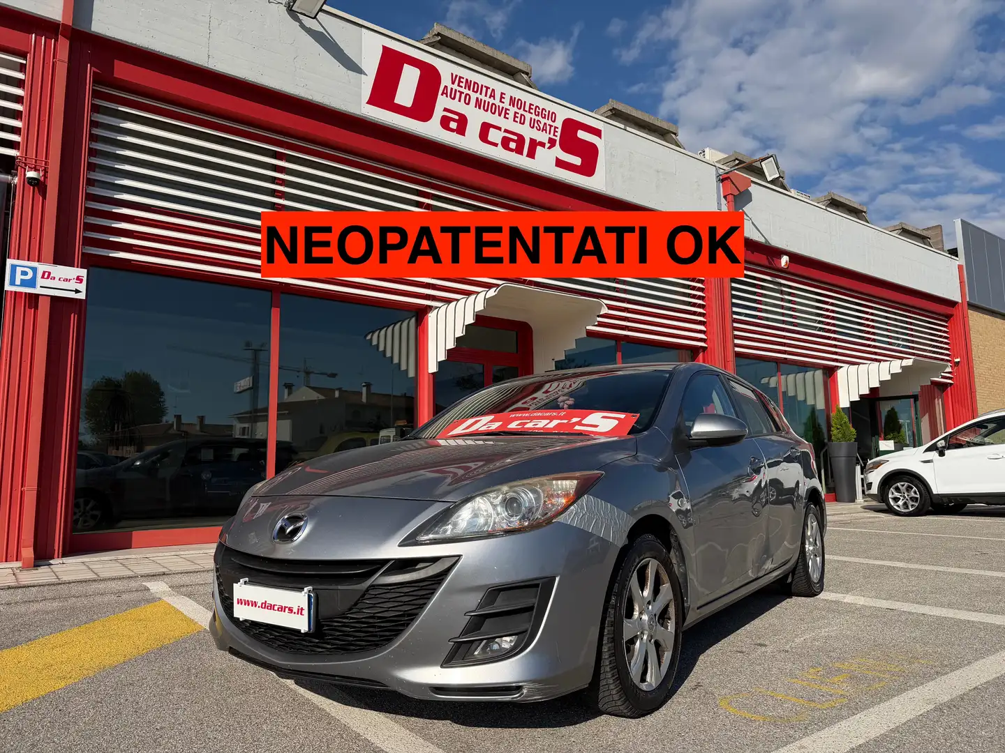 Mazda 3 5p 1.6 Active, NEOPATENTATI OK! Grigio - 1