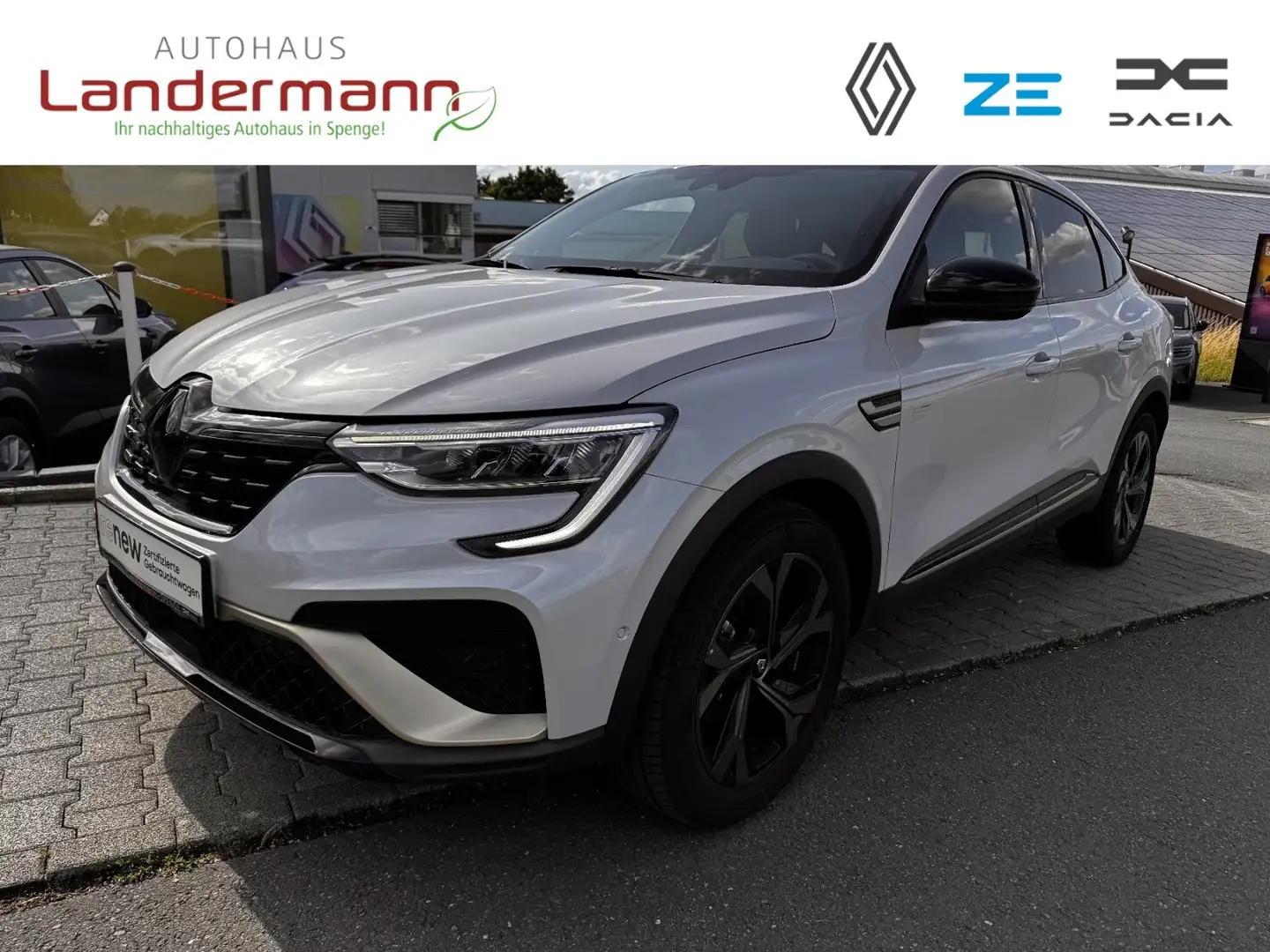 Renault Arkana E-TECH ENGINEERED FULL-HYBRID 145 BOSE Blanc - 1