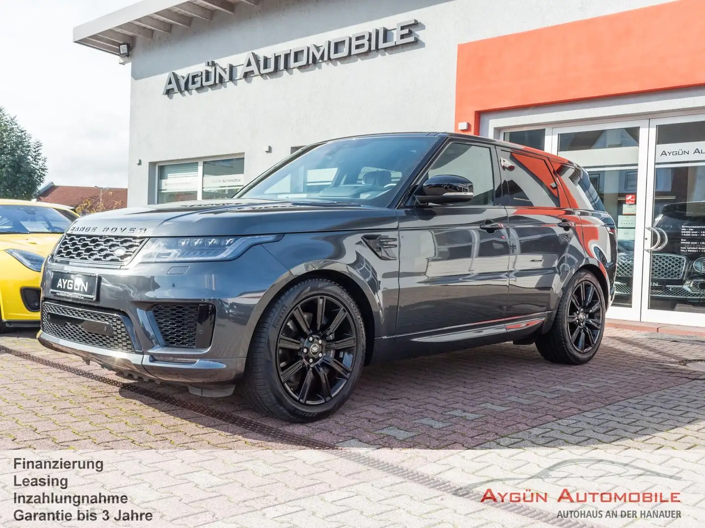Land Rover Range Rover Sport P400e HSE Dynamic Pano HUD Grau - 1