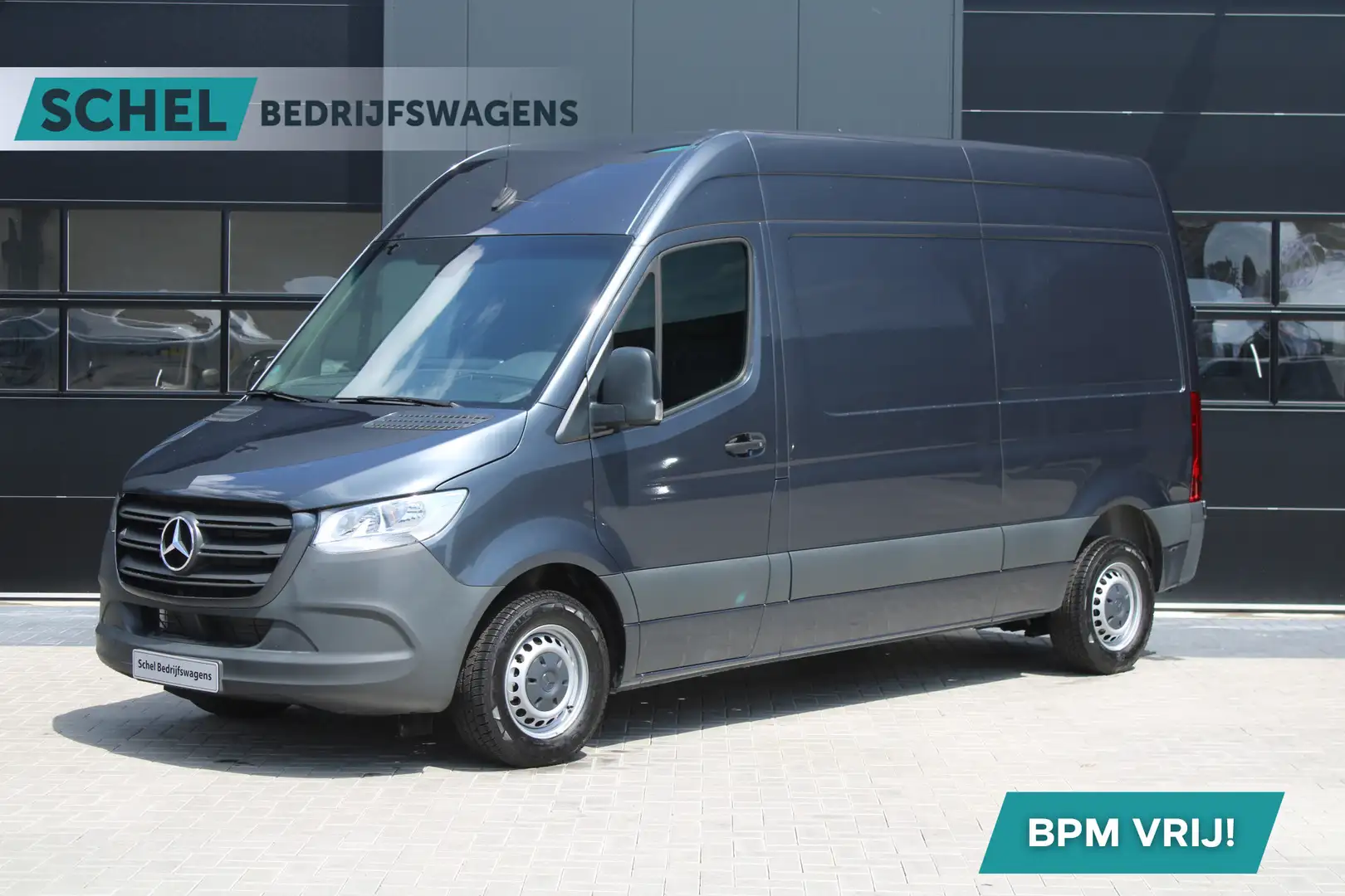 Mercedes-Benz Sprinter 315CDI L2H2 FWD 150pk - MBUX - Camera - Stoelverwa Grijs - 1