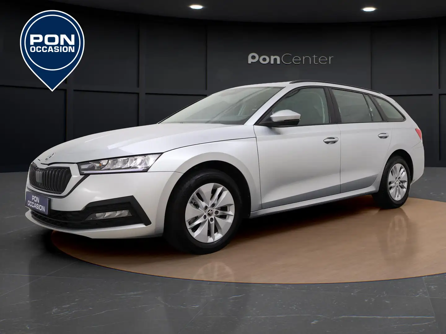 Skoda Octavia Combi 1.0 e-TSI 110 PK DSG Ambition | Apple CarPla Grijs - 1