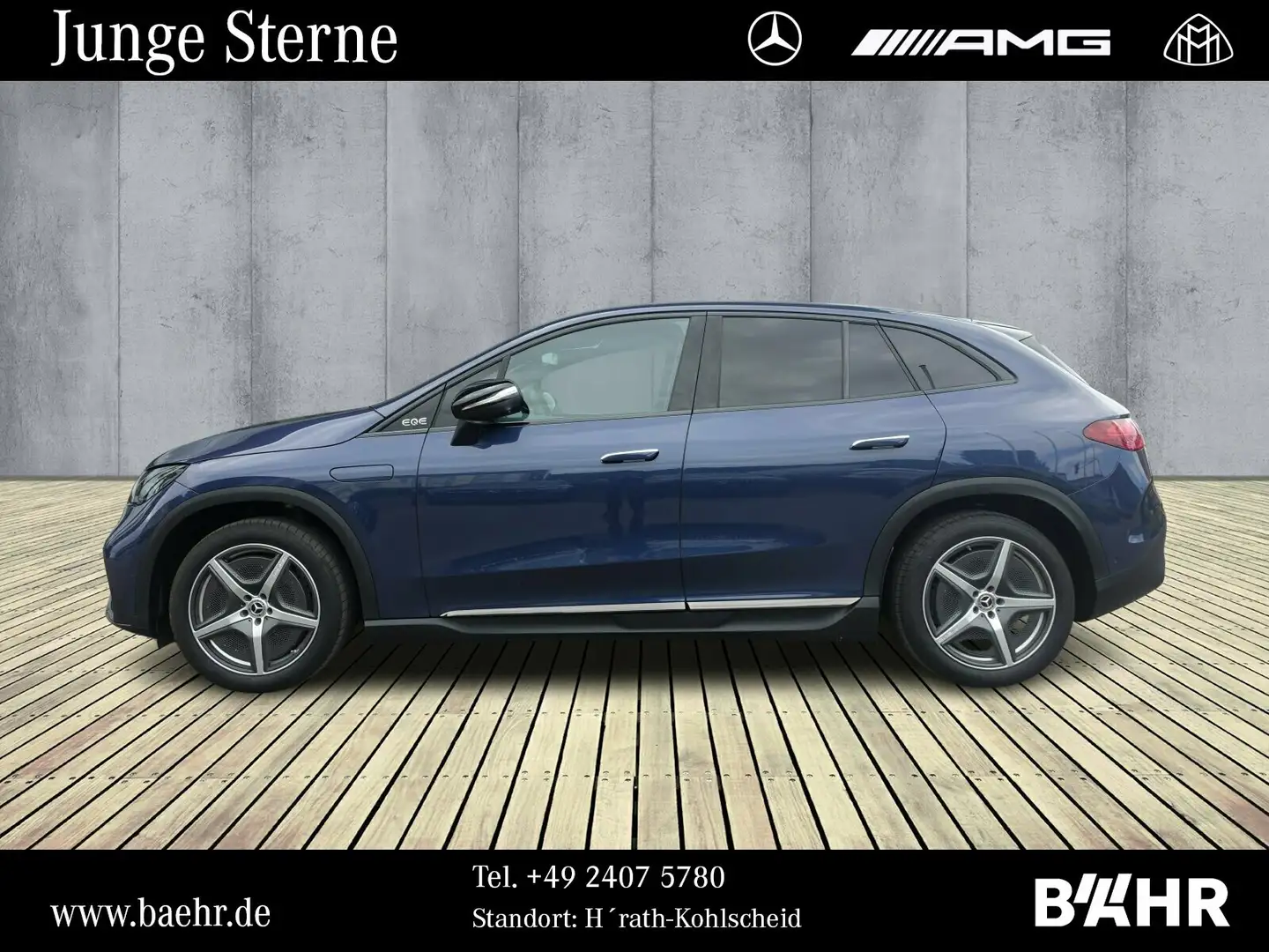 Mercedes-Benz EQE SUV EQE 300 SUV AMG+Night/"Flex-Bonus" - 3.850 Euro! Bleu - 2