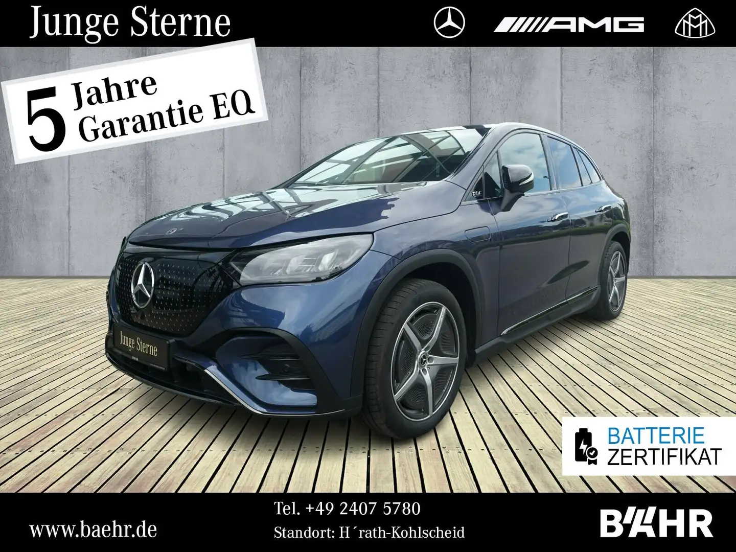 Mercedes-Benz EQE SUV EQE 300 SUV AMG+Night/"Flex-Bonus" - 3.850 Euro! Bleu - 1