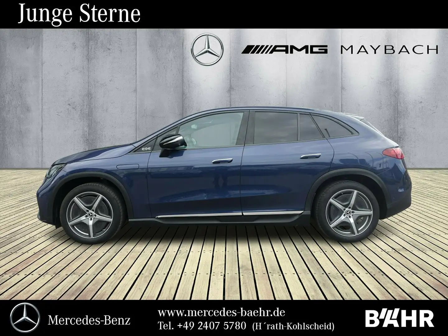 Mercedes-Benz EQE SUV EQE 300 SUV AMG+Night/"Flex-Bonus" - 3.850 Euro! Blau - 2