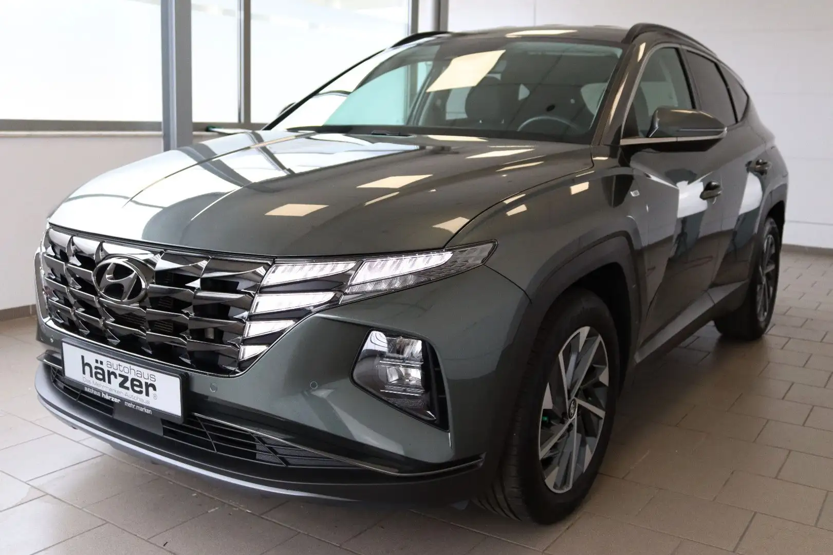 Hyundai TUCSON Trend CRDI DCT *AHK*LED*NAV*RFK*ACC*DAB* Gris - 2