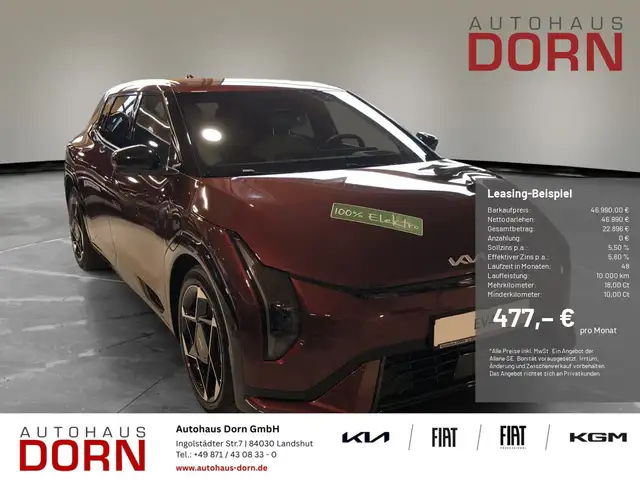 Kia EV4 GT Line 81,4 kWh DriveWise-Park-Plus-Paket