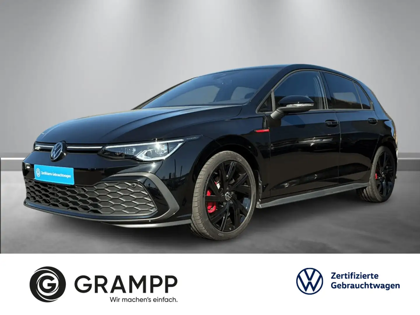 Volkswagen Golf GTI +BLACK STYLE+MATRIX+KAMERA+ASSISSTS+ACC Fekete - 1