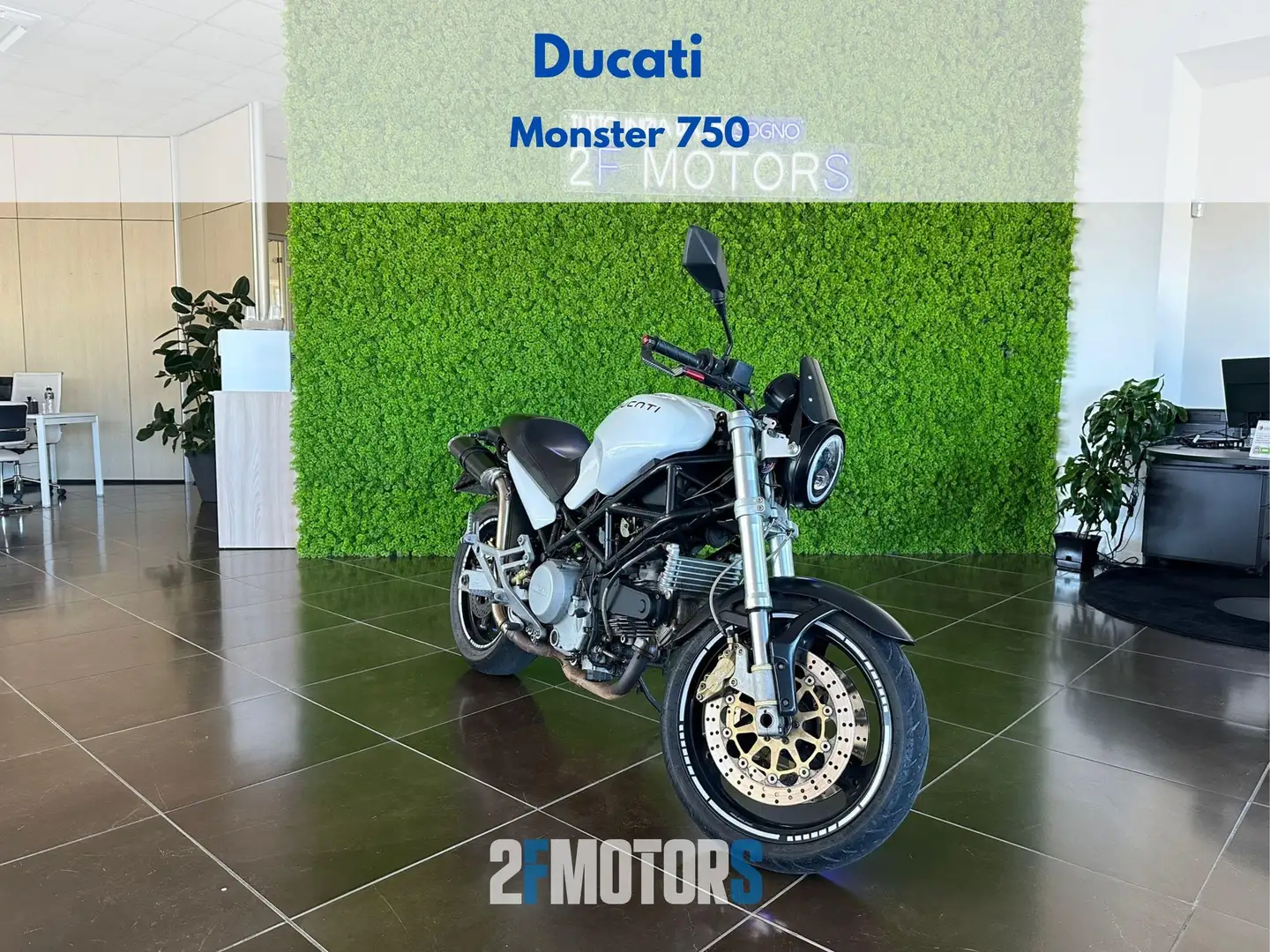 Ducati Monster 750 DARK Bianco - 1