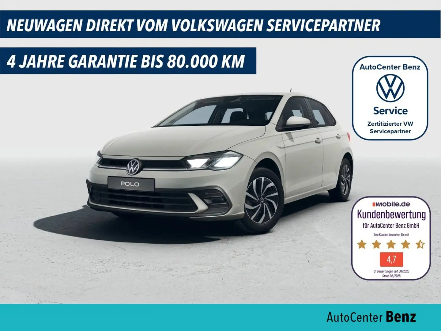 Volkswagen Polo Life 1.0 TSI *VW PARTNER-ANGEBOT* Klima - 1