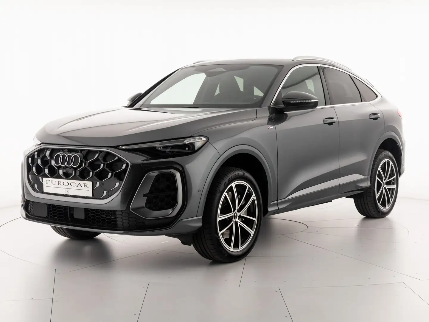 Audi Q5 sportback 2.0 tdi mhev+ s line edition quattro 204 Grijs - 1