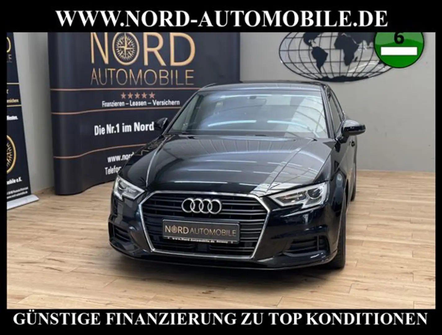Audi A3 Lim. 30 TDI Navi*Xenon*APS*SHZ* Schwarz - 1