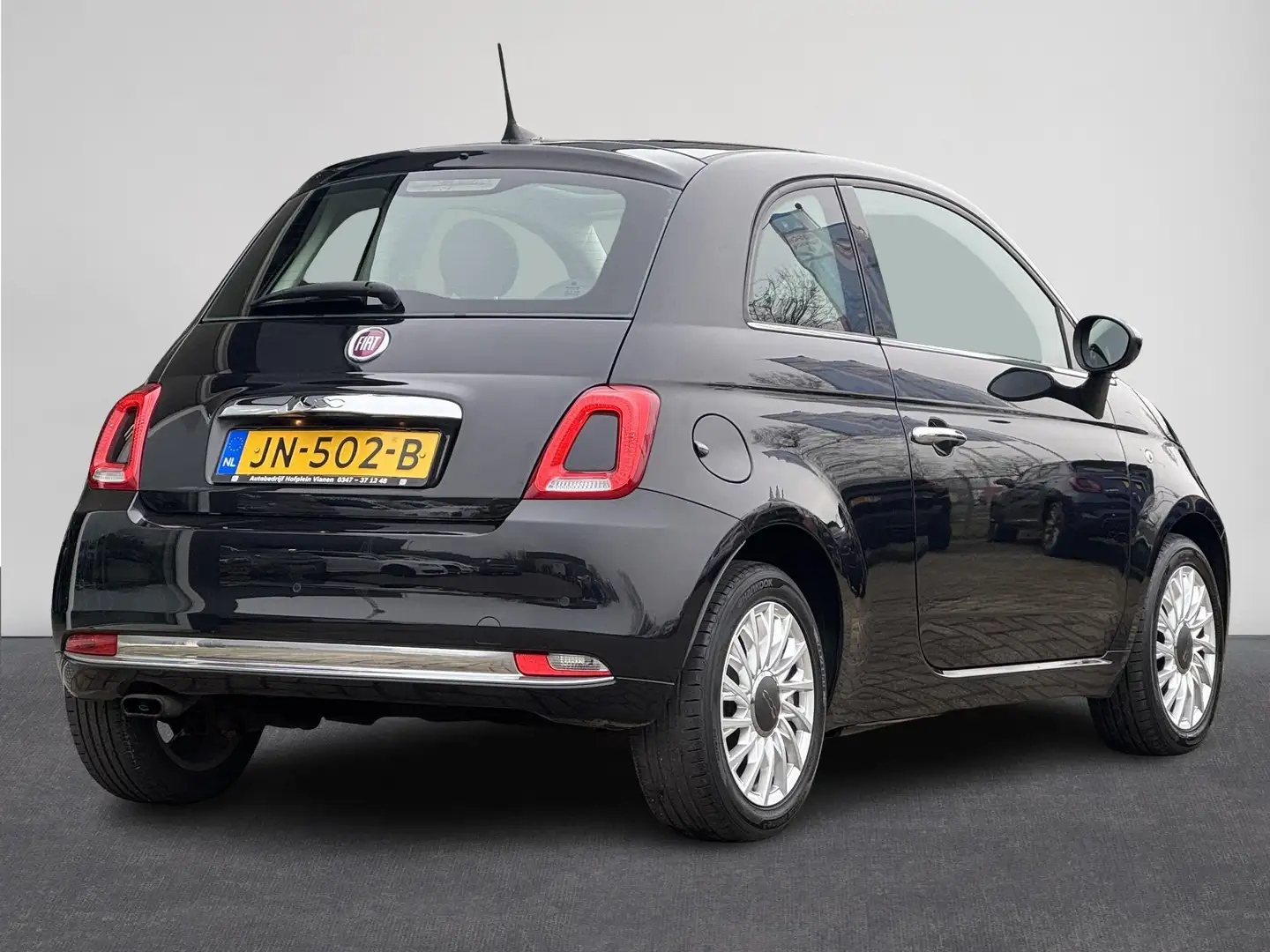 Fiat 500 0.9 TwinAir Turbo Lounge | Airco | Parkeer sensor Schwarz - 2