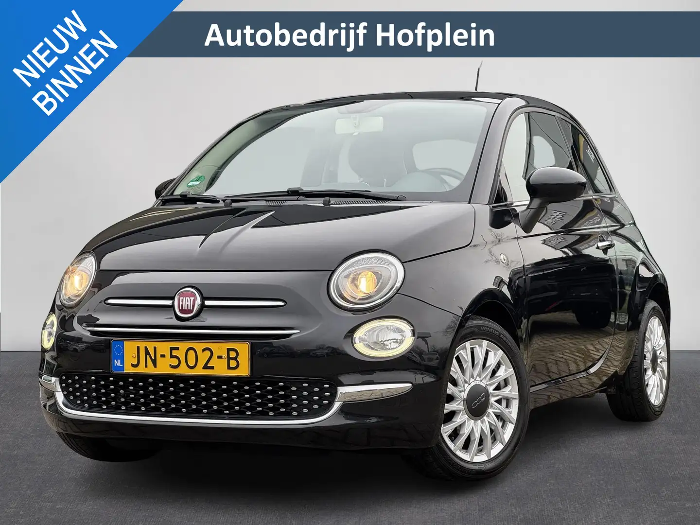 Fiat 500 0.9 TwinAir Turbo Lounge | Airco | Parkeer sensor Schwarz - 1