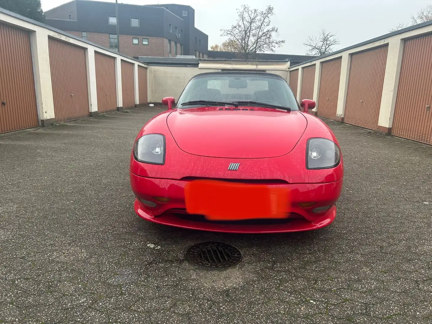 Fiat Barchetta 1.8 16V LEDER 2.HAND KLIMA Rood - 1