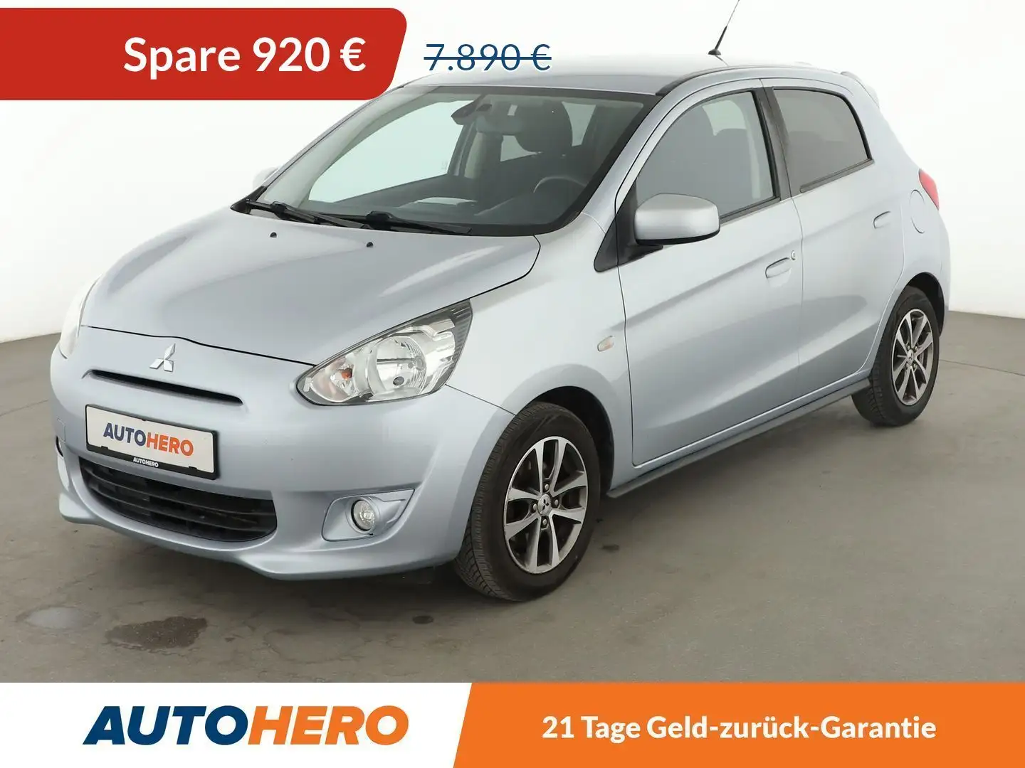 Mitsubishi Space Star 1.2 Basis *ALU*KLIMA*START/STOP* Silber - 1