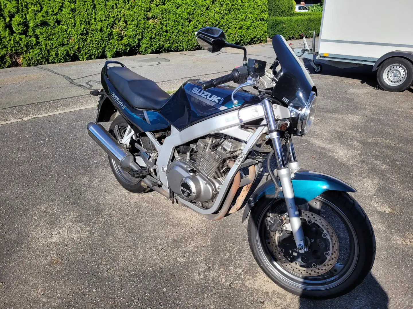 Suzuki GS 500 Blau - 2
