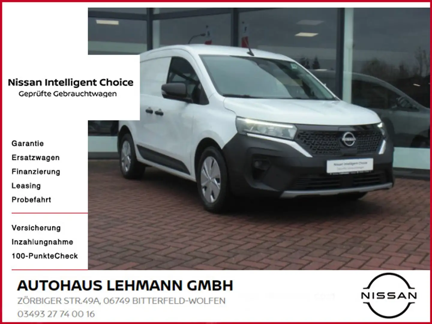 Nissan Townstar Kastenwagen L1 2,2t EV Acenta-Option 11 Wit - 1