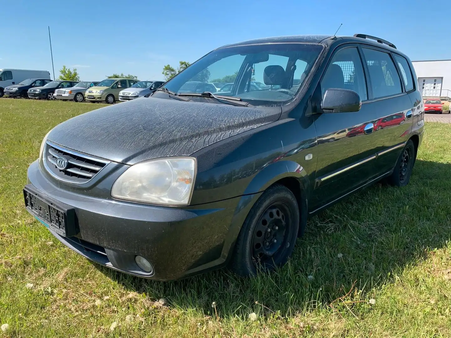 Kia Carens 2.0 16V EX Van Grau - 1