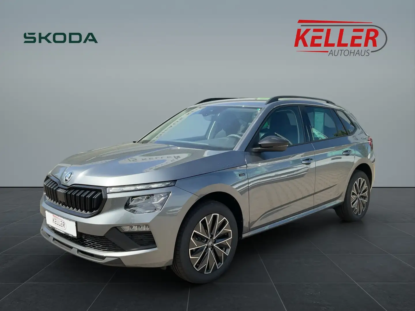 Skoda Kamiq Tour 1,0 TSI 85 kW 7-Gang-DSG Anhängerkupplung Grijs - 1