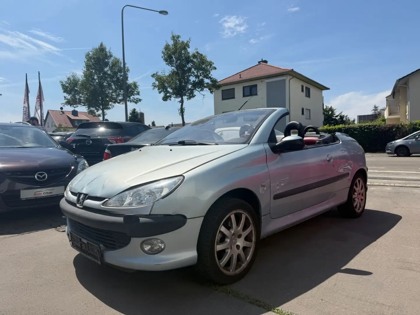 Peugeot 206 Cabriolet CC Platinum Grau - 1
