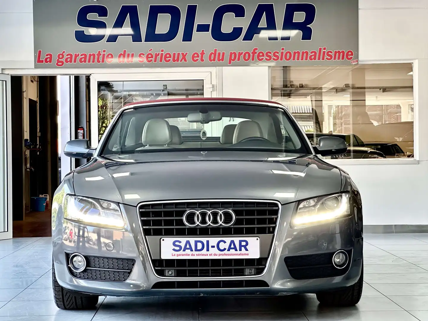 Audi A5 A5 Cabriolet 2.0 TDi 163cv Gris - 2