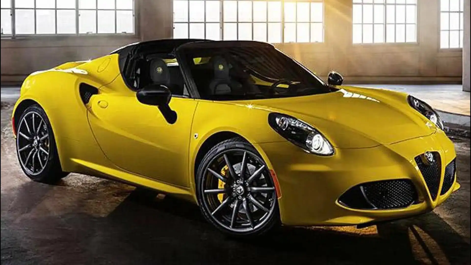 Alfa Romeo 4C 4C Spider 1750 tbi 240cv tct Gelb - 1