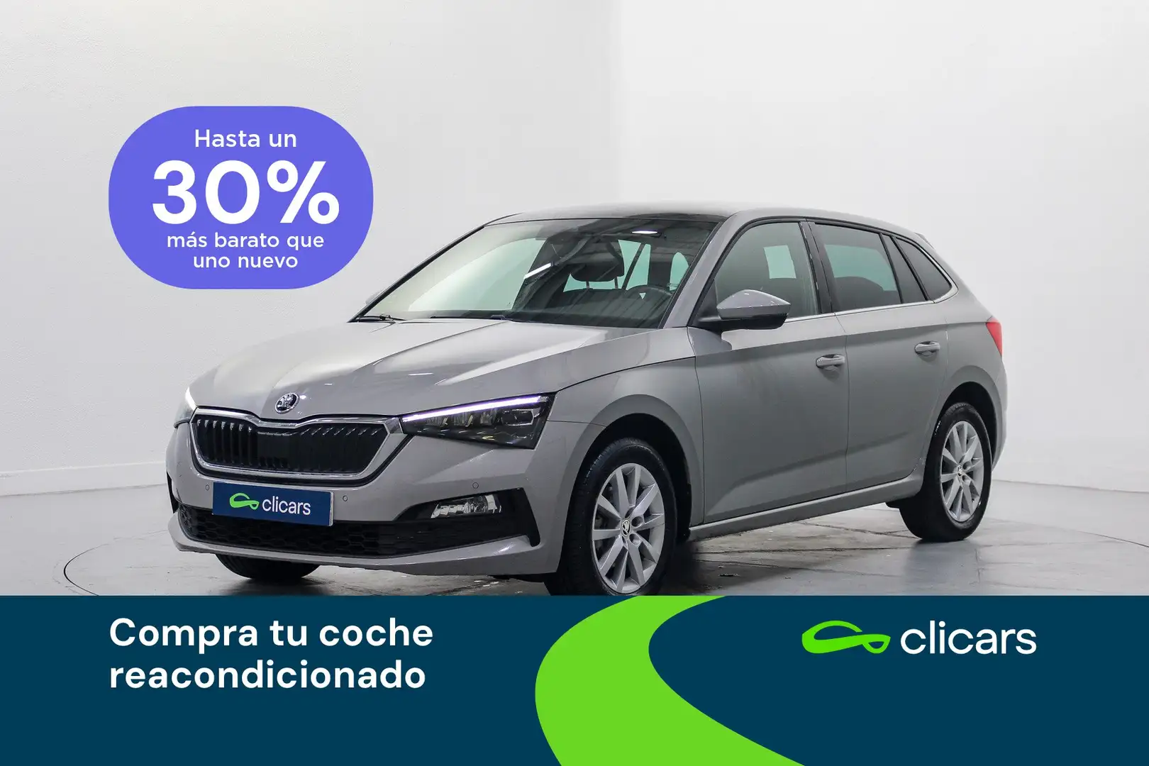 Skoda Scala 1.5 TSI Emotion 110kW Gris - 1