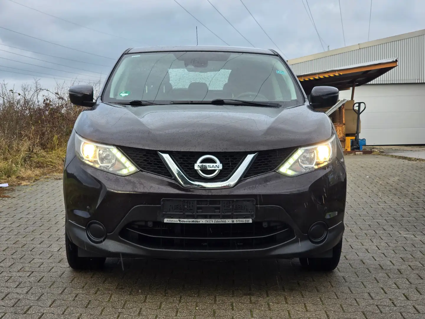 Nissan Qashqai Visia Paars - 2