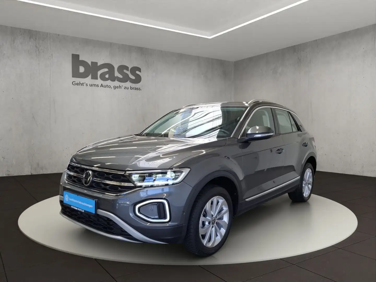 Volkswagen T-Roc Style 1.5 l TSI OPF 110 kW (150 PS ) 7-Gan Grau - 1