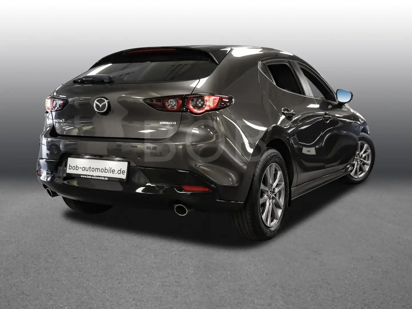 Mazda 3 SKYACTIV-G M-Hybrid Selection LED NAVI SHZ LHZ RFK Marrón - 2