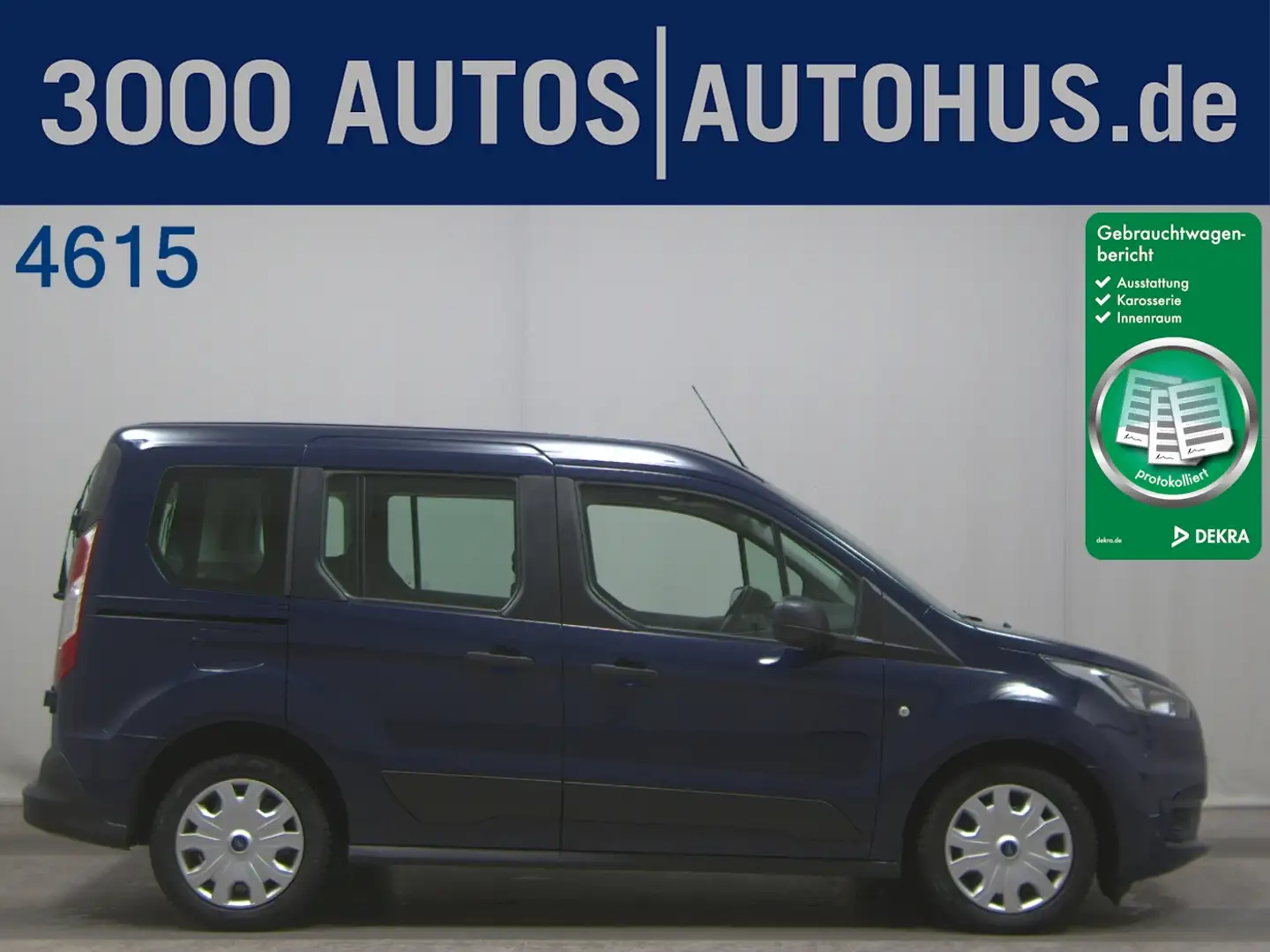 Ford Transit Connect 1.5 EB Trend PDC Shz StHzg Blau - 1