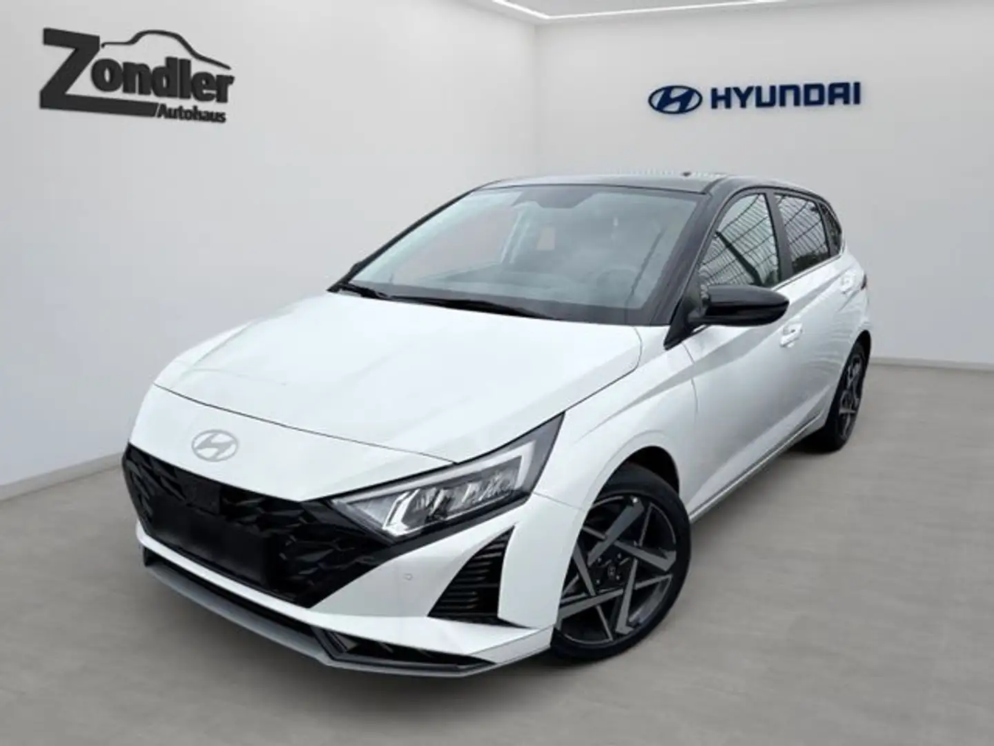 Hyundai i20 1.0 Turbo Prime Dachlackierung Navi Digitales Cock Blanc - 1