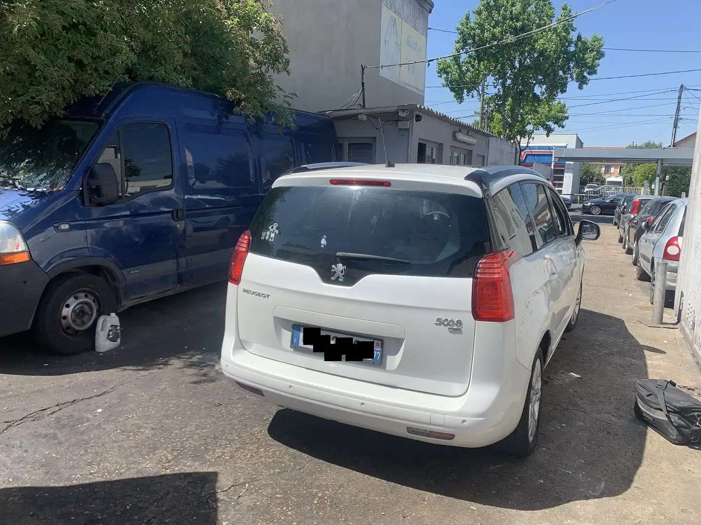 Peugeot 5008 1.6 E-HDI115 FAP ALLURE BMP6 7PL Blanc - 2