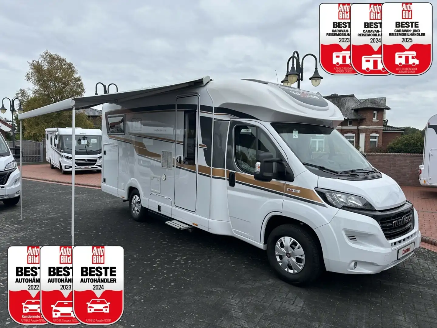 Malibu Carthago T440 LE +Einzelbett+Hubbett+AHK+TV+Navi+K Weiß - 1