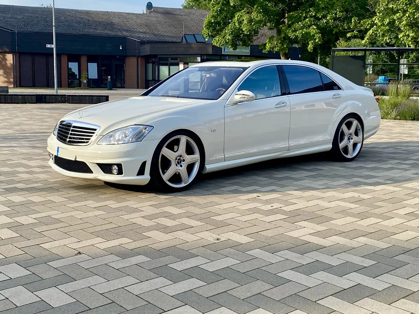 Mercedes-Benz S 500 Mercedes-BenzS 500/550L/S63 Optik AMG Line/S.Hef. Blanc - 1