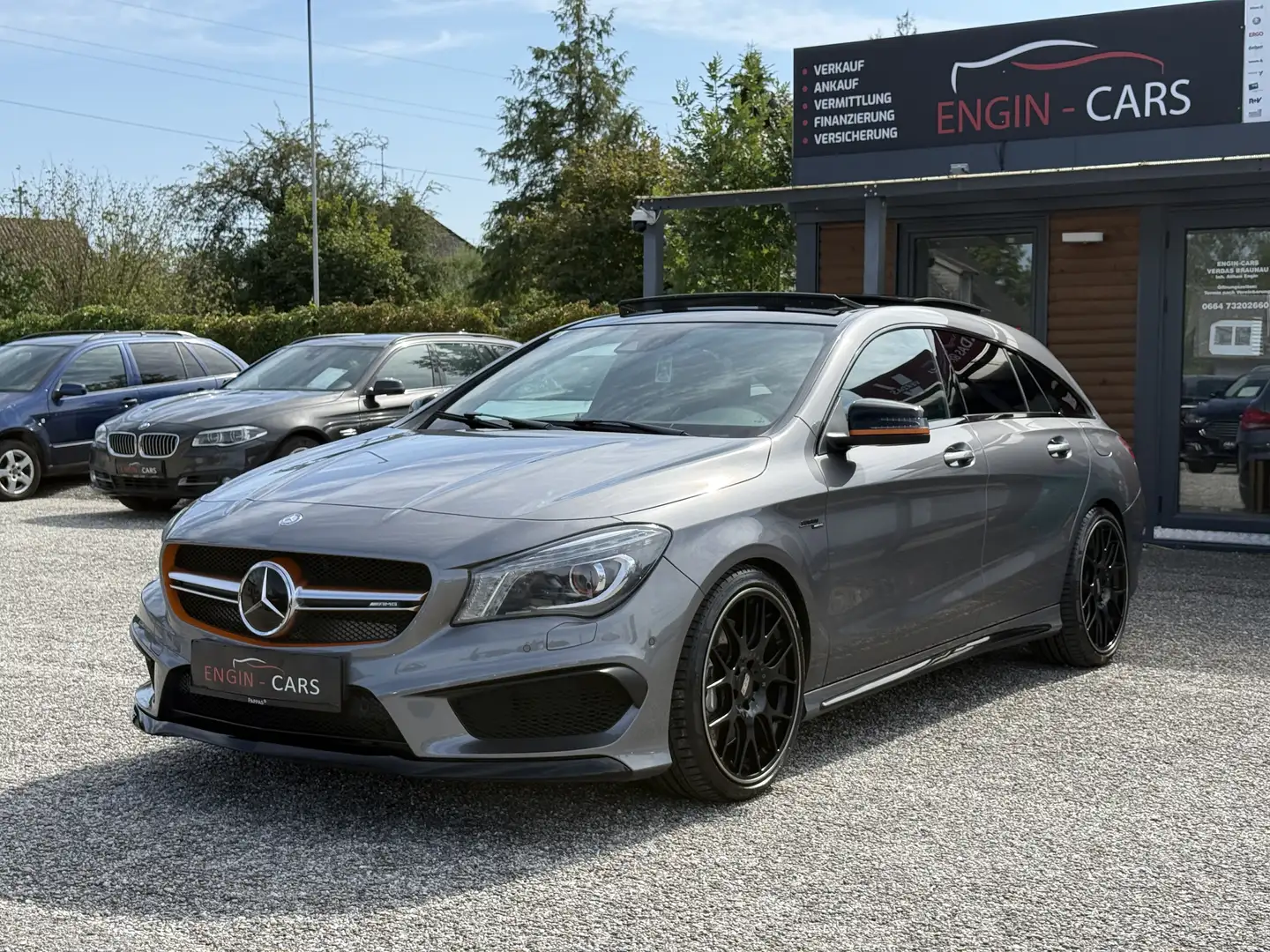 Mercedes-Benz CLA 45 AMG Orange Edition HURRICANE Abgasanlage Grau - 2