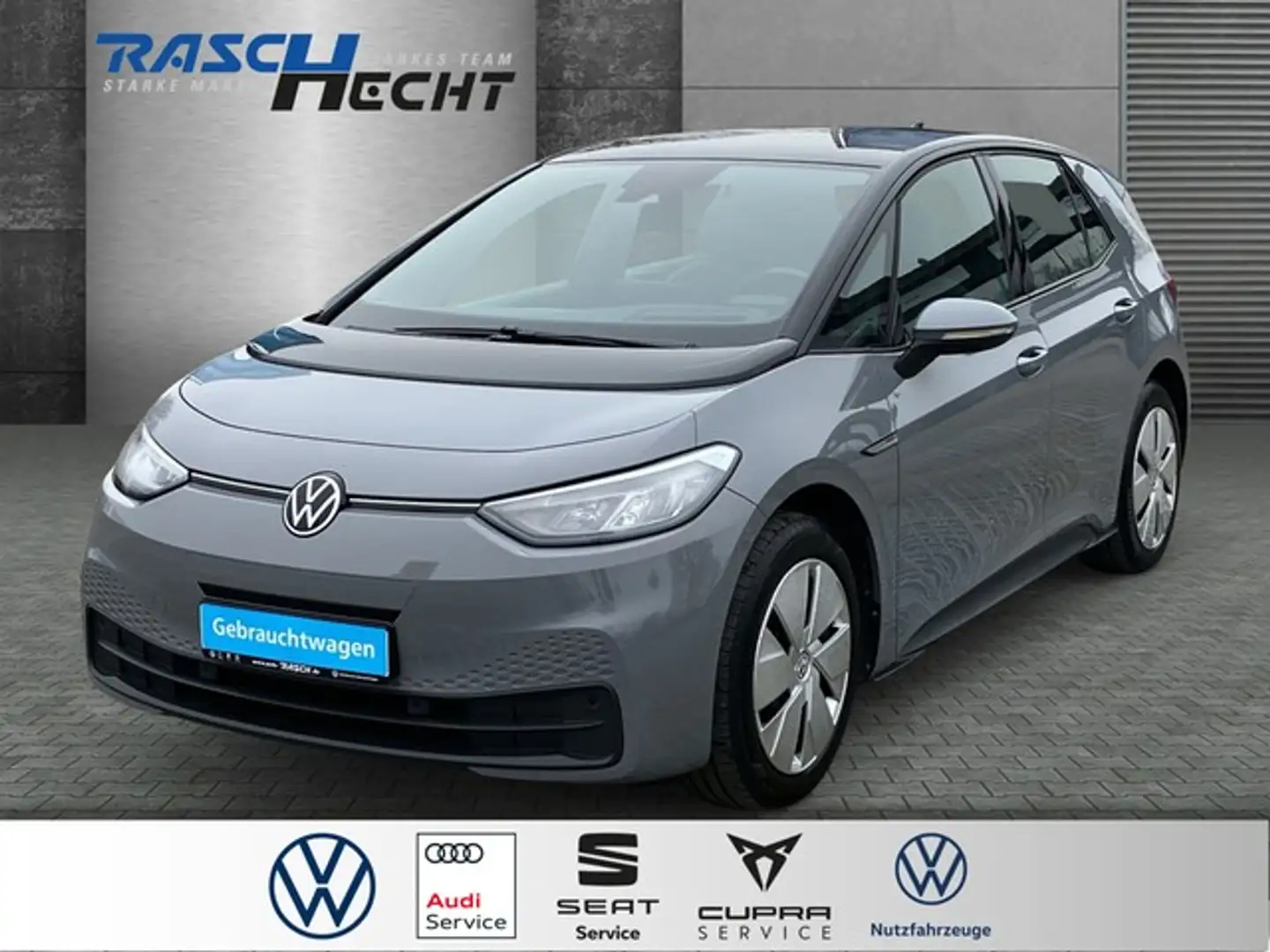 Volkswagen ID.3 Pro 107 KW 58KWH*LED*NAVI*SHZ*PDC* Grau - 1