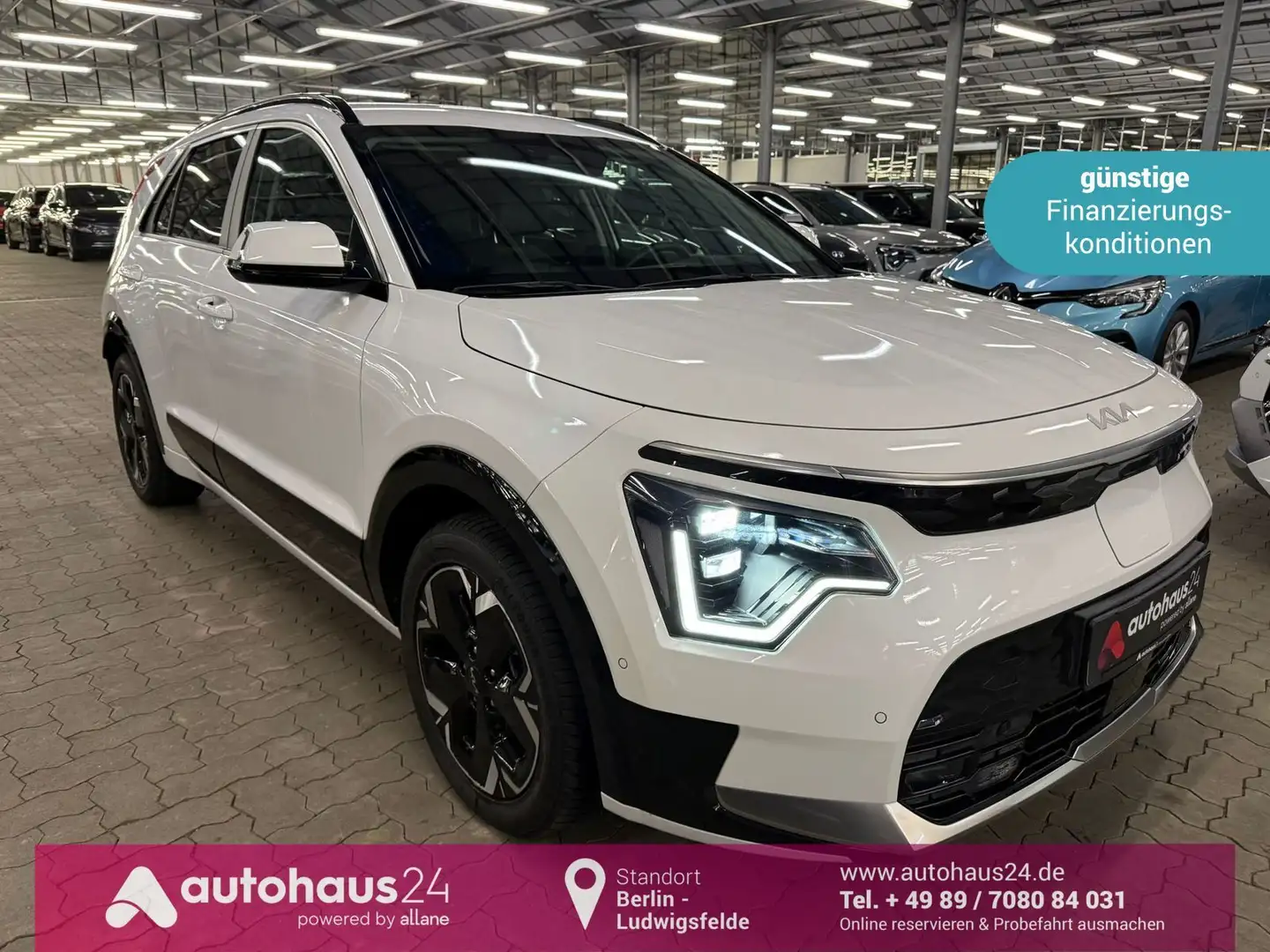 Kia Soul e-Niro Inspiration 64,8 kWh|Navi|Kamera|Leder Weiß - 1