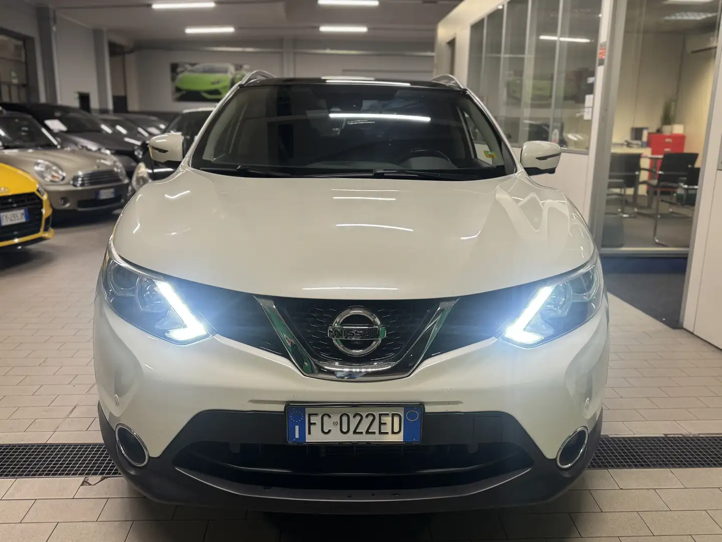 Nissan Qashqai 1.2 dig-t Tekna 115cv 1 PROPIETARIO PREZZO REALE Bianco - 2
