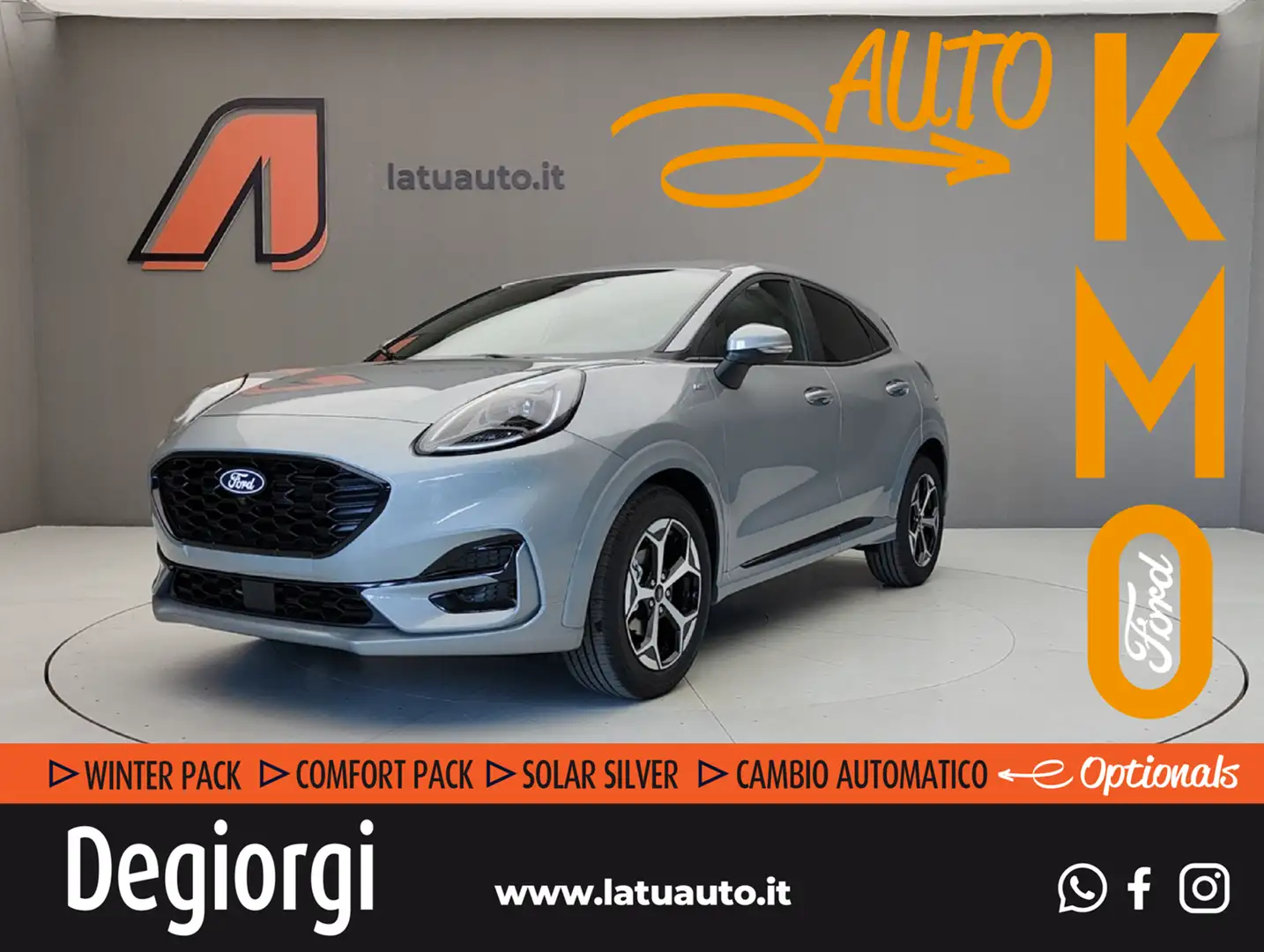 Ford Puma 1.0 ECOBOOST 125CV ST-LINE AUTO Grigio - 1