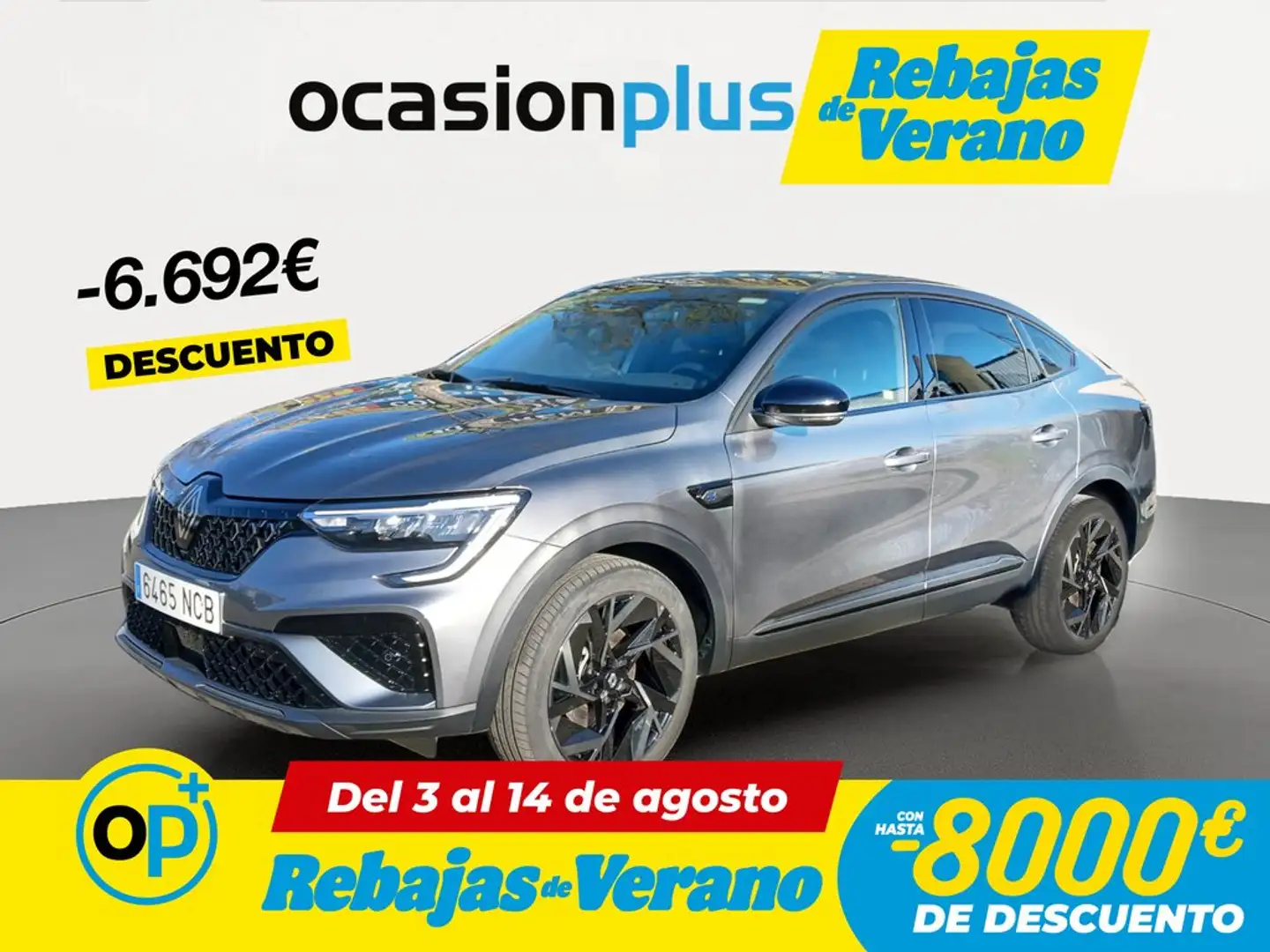 Renault Arkana 1.6 E-Tech Esprit Alpine 105kW Gris - 1