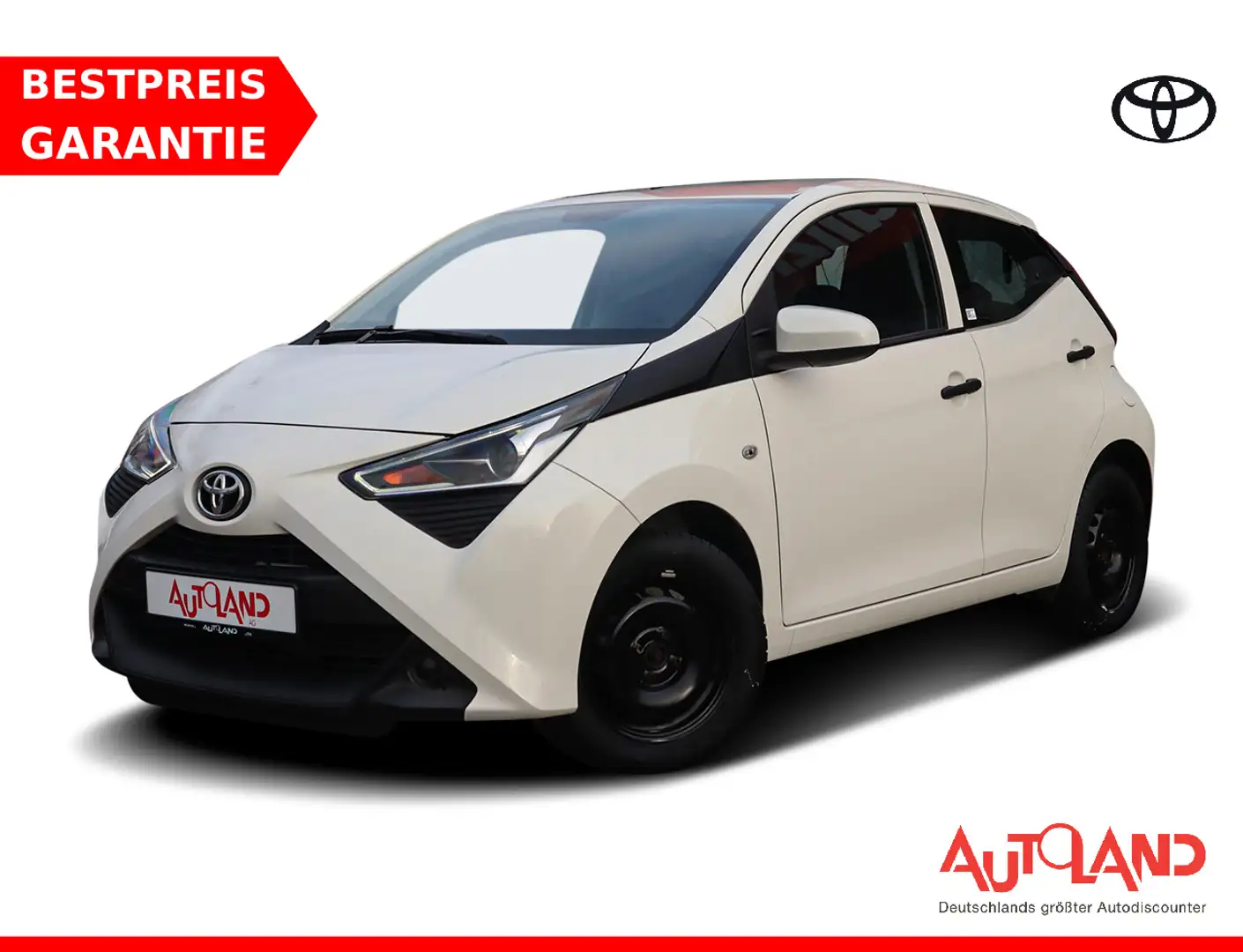 Toyota Aygo AYGO 1.0 x Business Klima AUX Bluetooth Weiß - 1