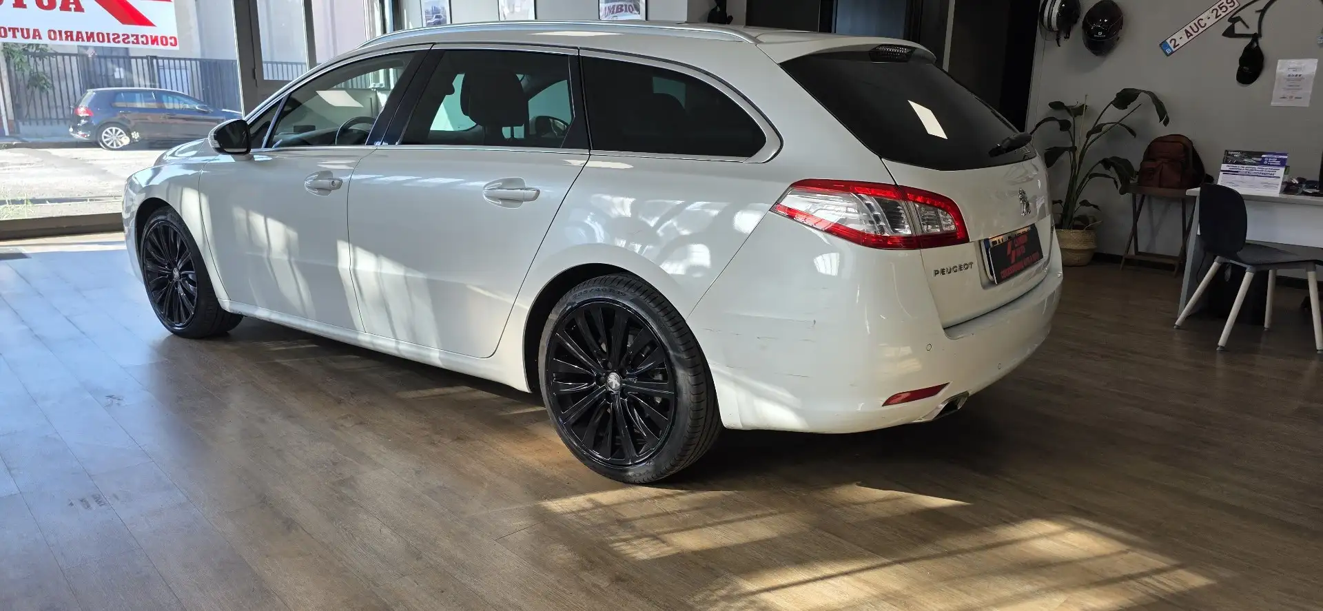 Peugeot 508 SW 2.2 hdi 16v Gt Ciel 204cv auto Bianco - 2