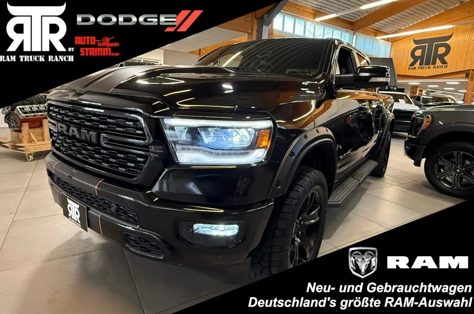 Dodge RAM Sport / LPG / Crew Cab 4x4 Black - 1