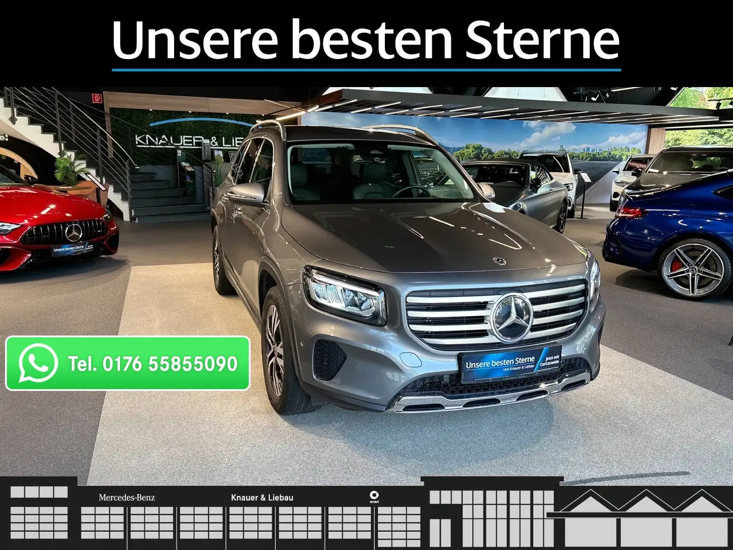 Mercedes-Benz GLB 220 GLB 220 4M Progressive*Camera*Easy-Pack*LED* Navi Gris - 1