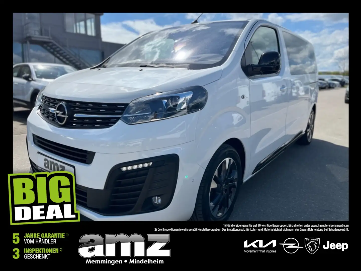Opel Zafira Life 2.0 D Innovation M *Tempomat*Kamera* Weiß - 1