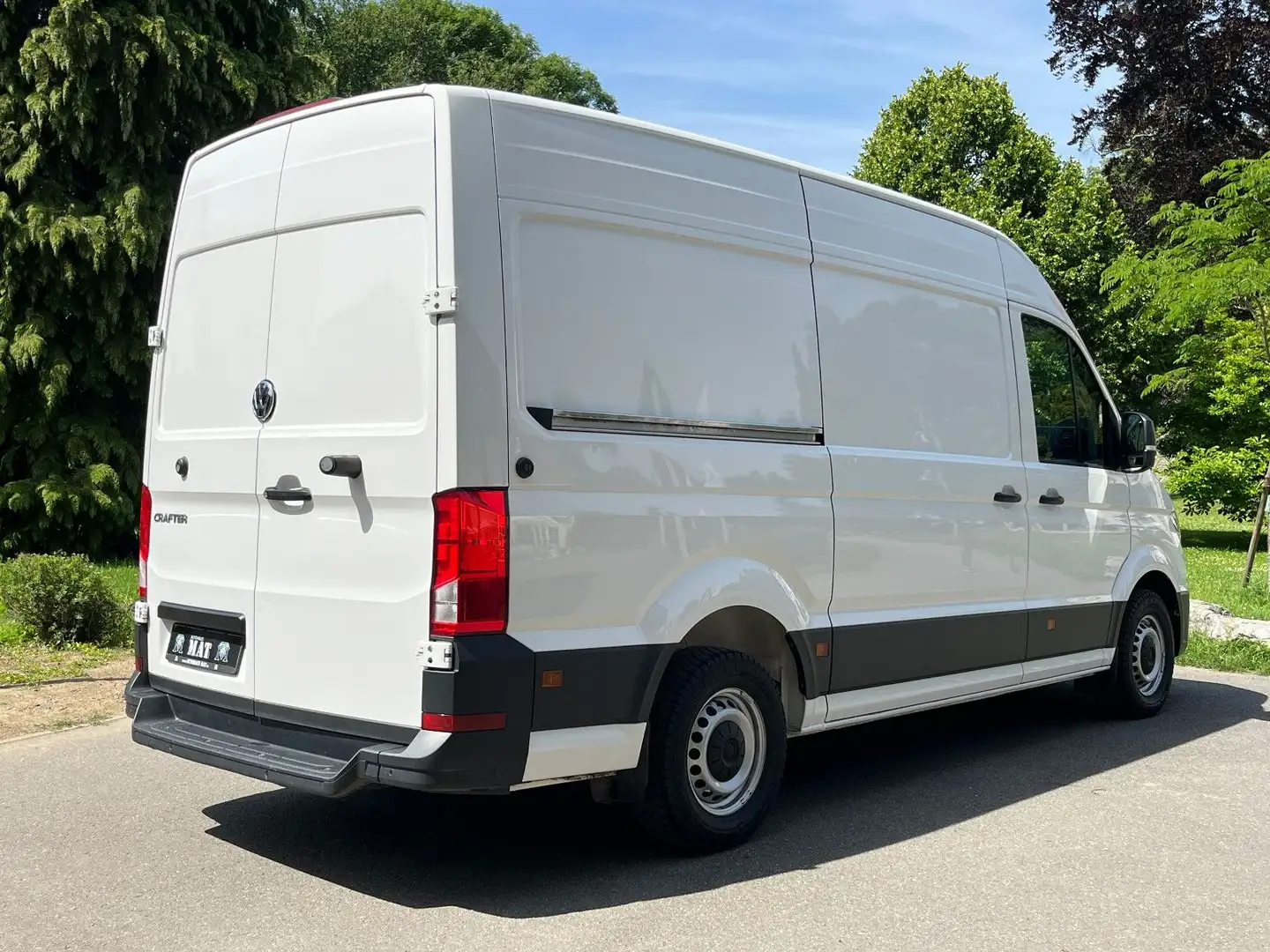 Volkswagen Crafter CRAFTER 2.0 TDI BOTT REGALS. STANDHZG. NAVI PDC Weiß - 2