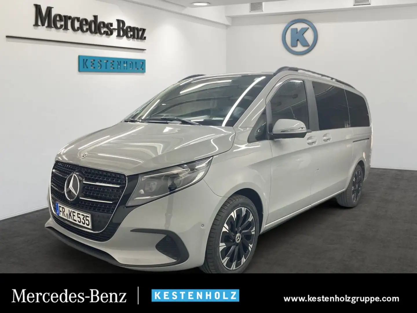Mercedes-Benz V 250 d lang WideScreen Multibeam AHK Kamera 9G Gris - 1