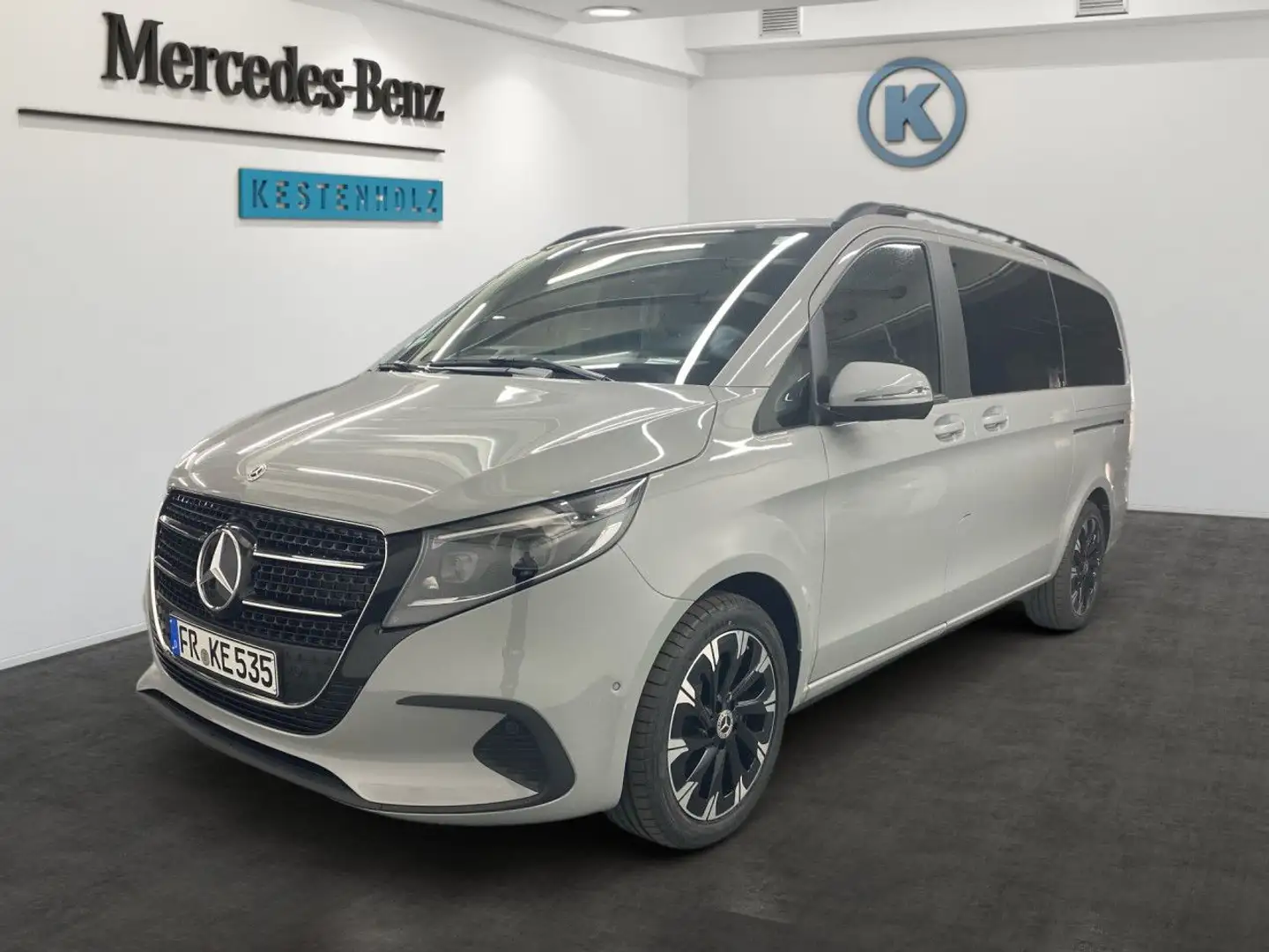 Mercedes-Benz V 250 d lang WideScreen Multibeam AHK Kamera 9G Gris - 2