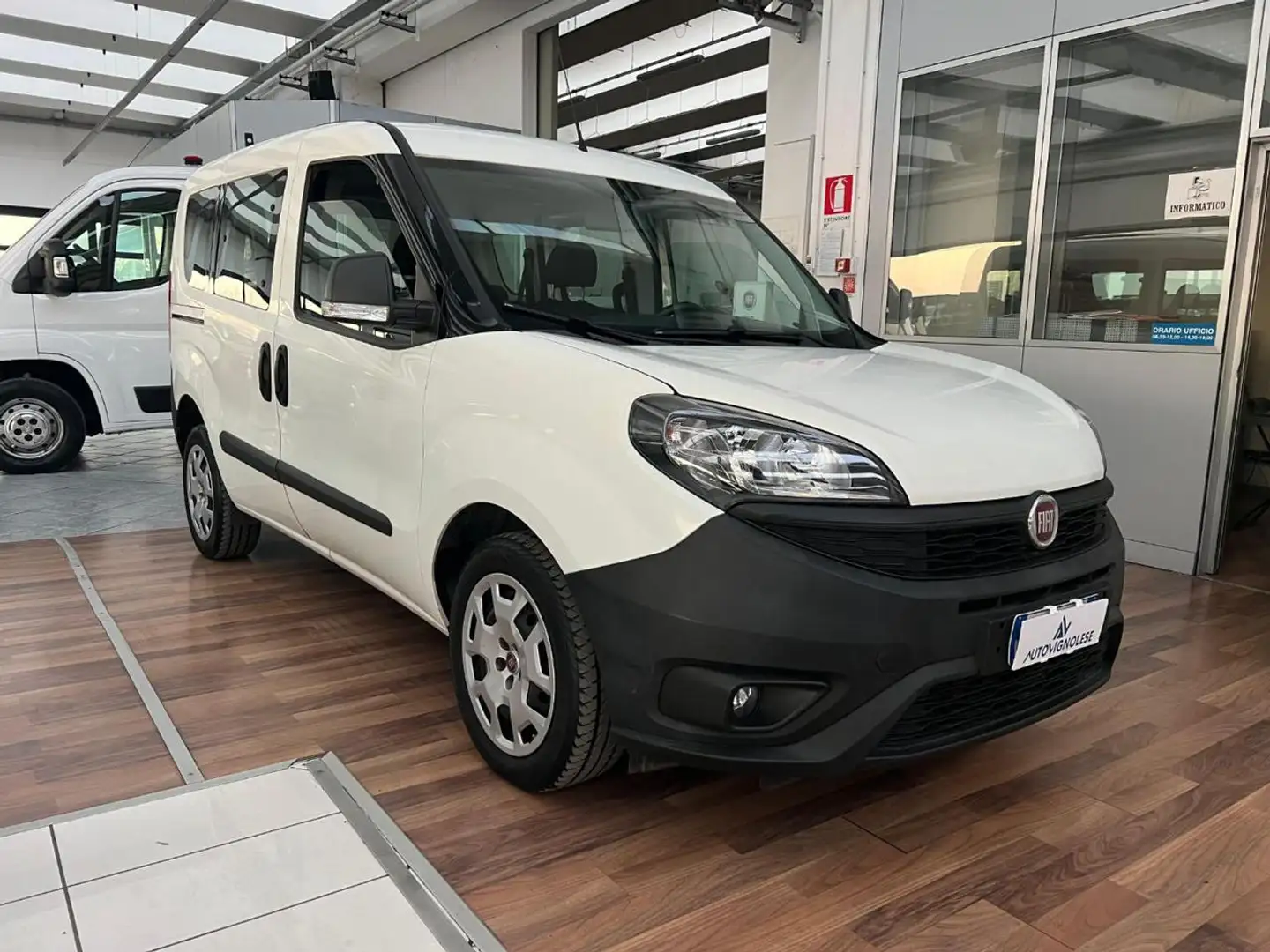 Fiat Doblo Doblò 1.3 MJT PC Combi N1 5 POSTI 20.000KM !! Grigio - 1